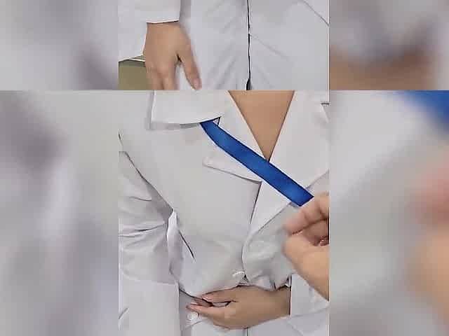 A Hawt Vietnamese Nurse with a Great Figure Was Repeatedly Screwed by a Mysterious Stranger