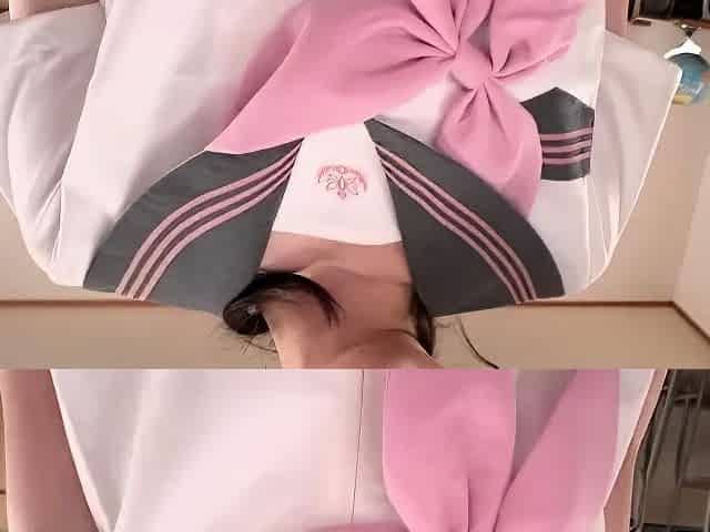 Adorable hot asian 18yo English teen blowjob