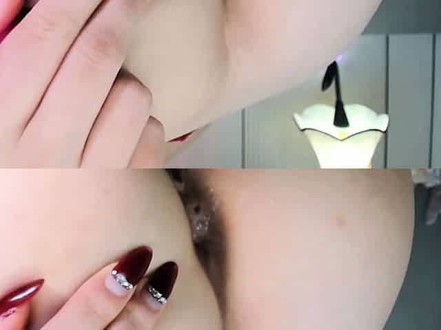kiki veggie dildo play