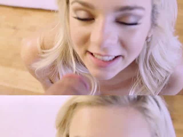 Horny teen stepsis demands stepbros dick