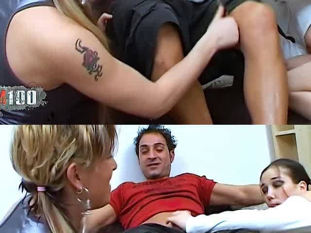 Cynthia Lavigne and Tigra get drilled in all holes in this three-some