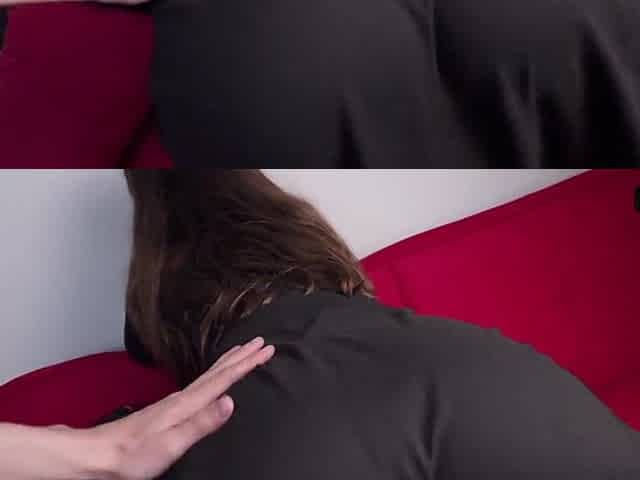 Stepsister's Fetish: Screwing with Her Costume on Turns Her on