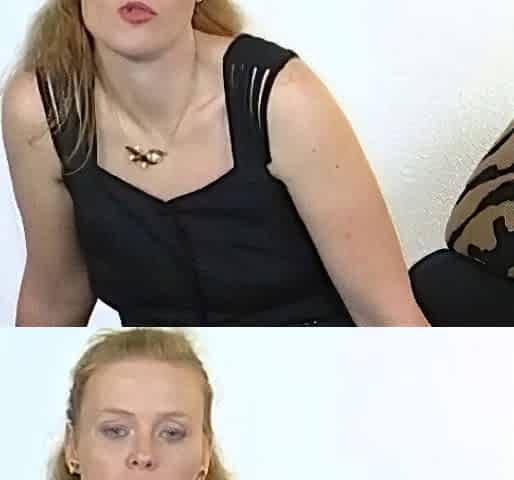 Redhead Adult Star Uses Dildo and Sucks Cock