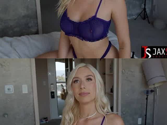 Blonde Babe Moans From Interracial Sex