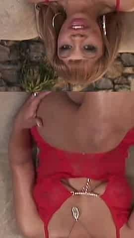 Blond Ebony Melrose Foxx Has a Gorgeous Body That Made Her Lover Bang Her Hard