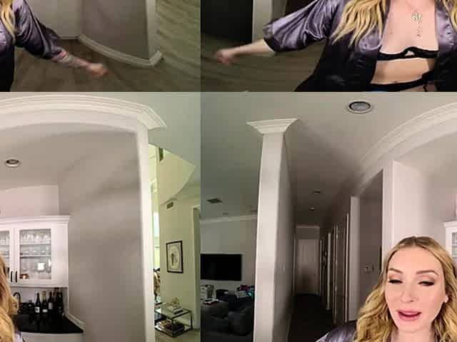 Petite Blonde Charlotte Sins With You In The Kitchen VR