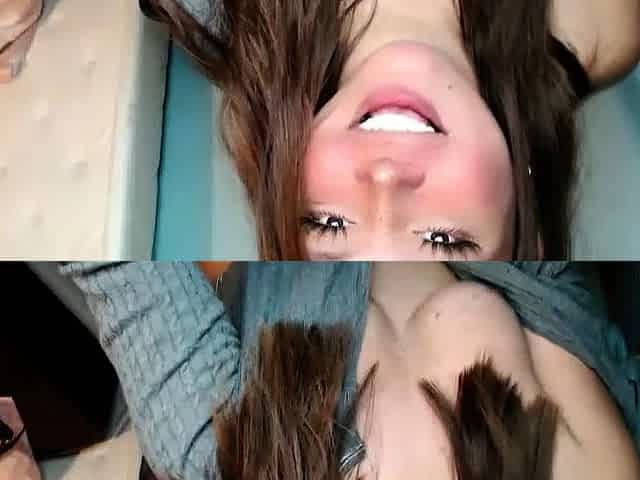 Amateur webcam girl masturbate big dildo
