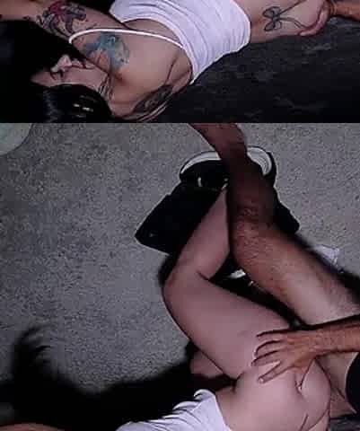 Big Boobed Colombian Babe Is Sucking, Riding and Drooling My Cock in a Big Ass Lot