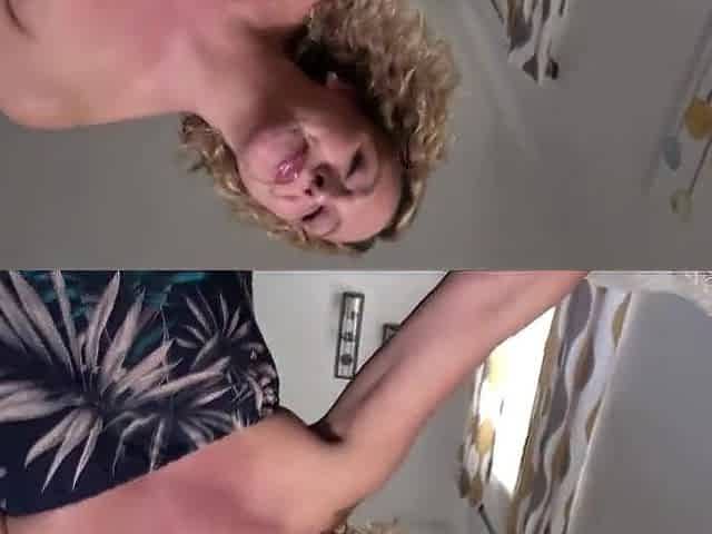 Massage from Flawless Golden-haired Step Mama - Brianna Beach - Alex Adams