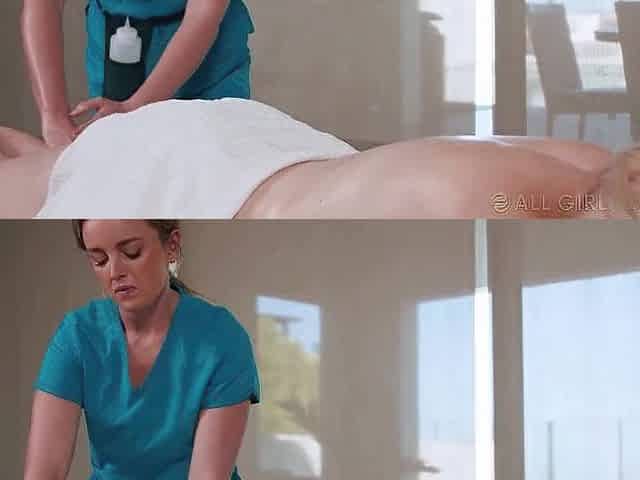 ALL BEAUTY MASSAGE - Fleshly Lesbo Massage Sparks Hawt Bang With Claire Roos And Charlie Forde