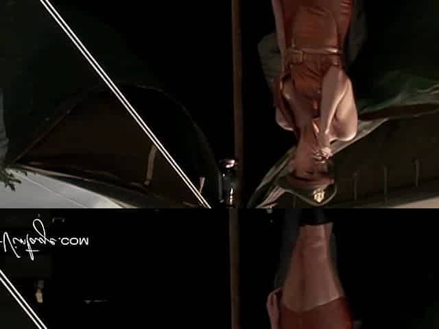 Intensive double penetration in the military camp