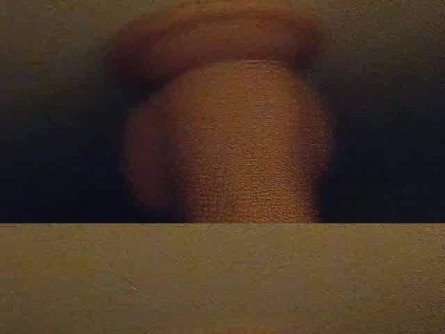 Me riding and cumming on fresh sex tool attached to wall