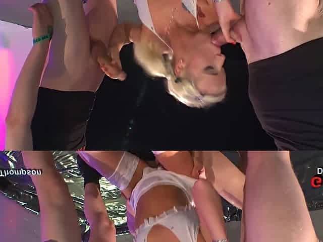 Blonde Teen 18+ Bukkake With Piss And Cum Ggg John Thompson