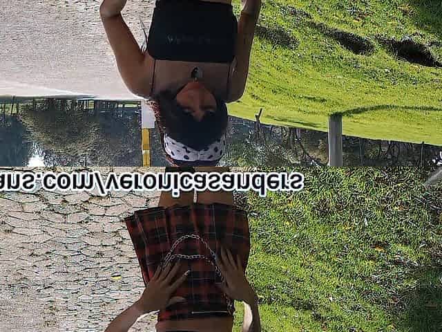 Discovered a Sissy Wench in the Park and invited her to bang - Onlyfans Veronica Sanders