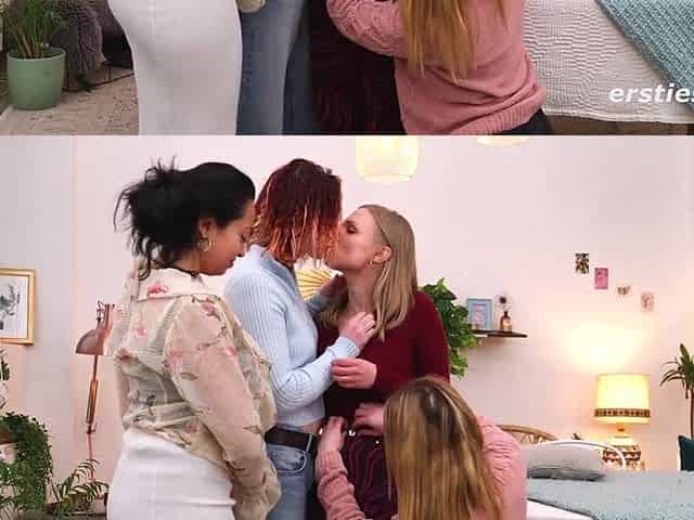 Ersties - Squirting Fourway - Angels Night In Takes A Spicy Turn [Ep 1 of three]