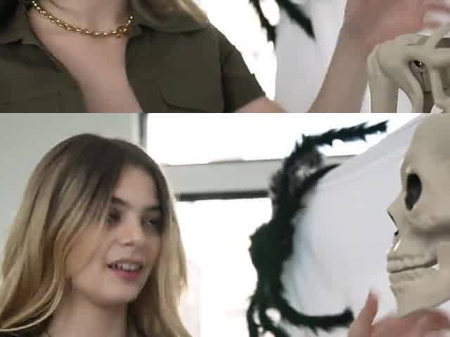 Tempting teen sluts threesome crazy xxx clip