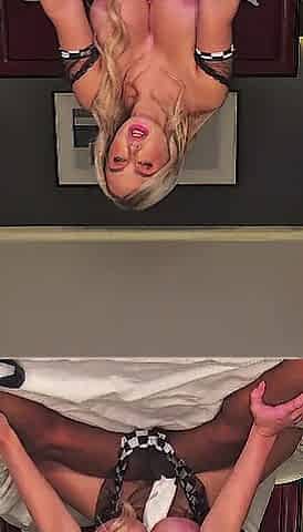 indecent doxy maid soph cleans up each drop and pounded hard by BBC