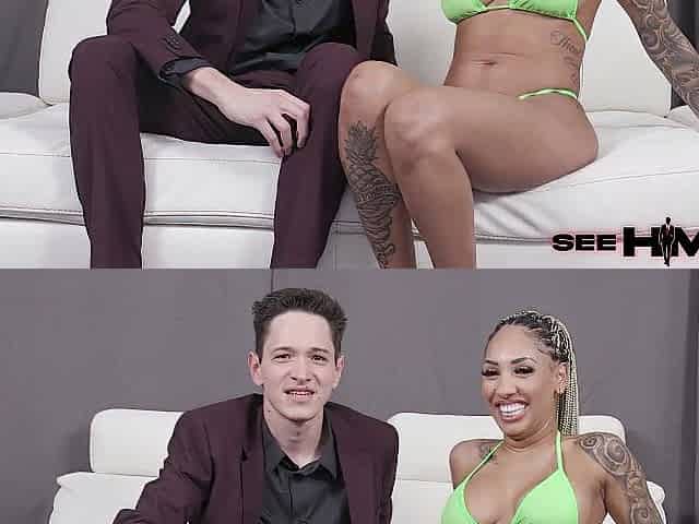 Kona Jade Rides Toby Ryan's Large Schlong After Giving Him A Rimjob!