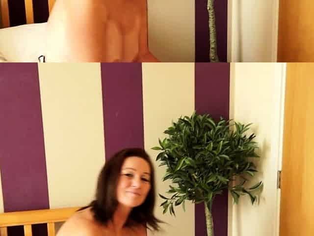 British Mature Lady Plays With Herself In Bed