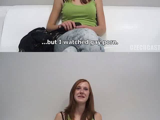 Teen 18+ Girl Shows Her Pink Pussy At Casting