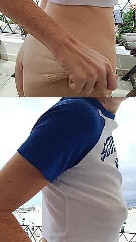 Risky Public Enjoyment On My Balcony In Spain