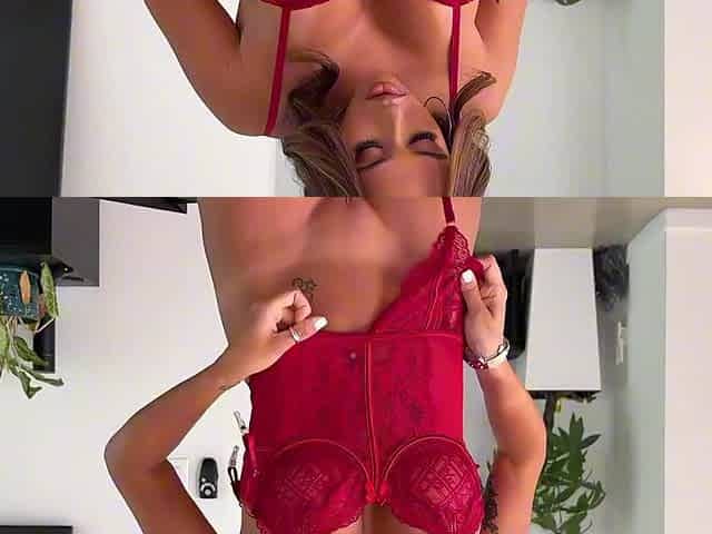 Busty Stepmom Teases Stepson In Pink Lingerie Before Wild Taboo Pound