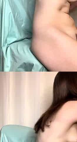 Chubby mature brunette uses toys to masturbate