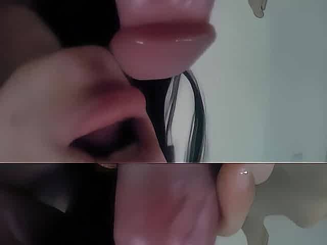 Chick sucking dong, doggy, rider, groans, spunk fountain on ass. Part two