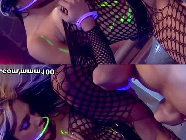 Tiffany Sweet and Carmel Moore in a very hot and sexy lesbian scene - MMM100