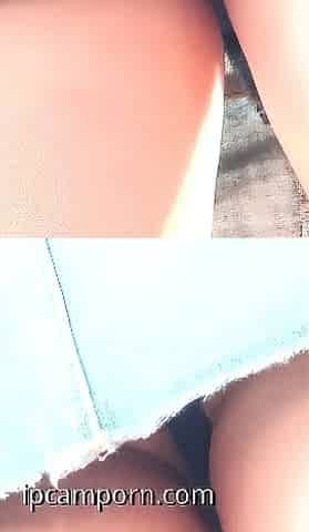 Upskirt Ass Shaking Panty Dance