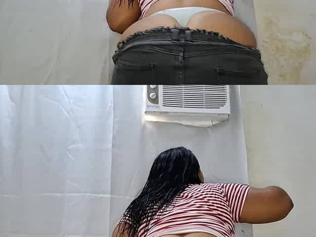 Big Ass BBW Pandora Tidies Her Room up