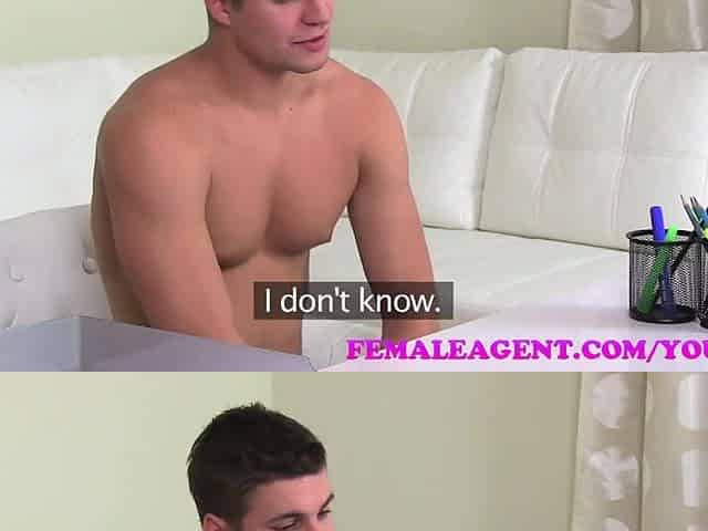 FemaleAgent Highly shy guy gets mother I'd like to fuck pants juicy