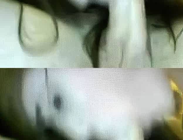 Sexy girl does a deepthroat on webcam