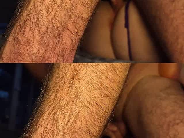 Threesome Hot British MILF Gets Fucked by Two Guys in Reverse Amazon Position