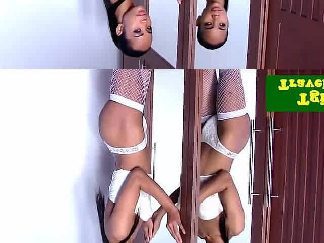 Fishnet lalin girl jerking wang
