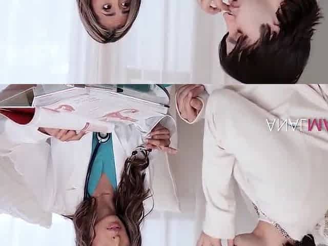 mother I'd like to fuck Doctor Gives Step Son Anal Lessons - Luna Colombiana, Elias Money