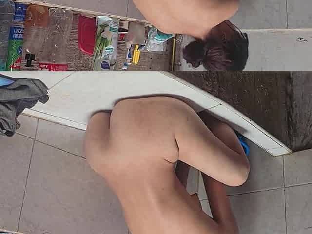 That guy arrived, saw my booty, and I sat on his weenie