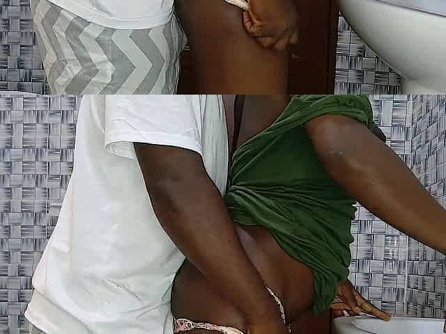 Ebony teen screwed by her boss