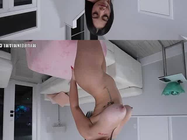 Big tits latina bombshell porn video