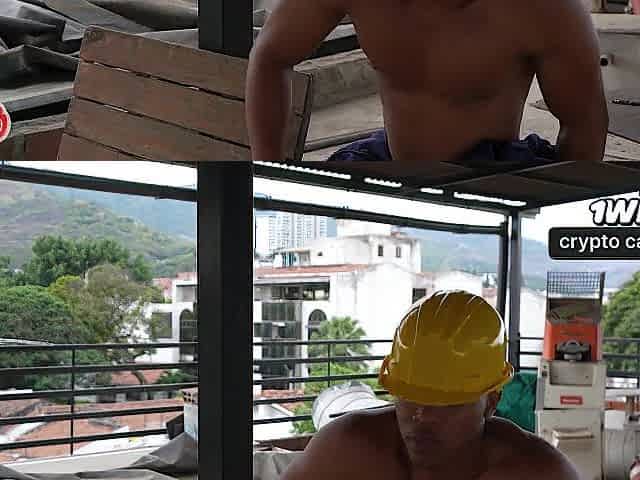 Builder screws his large-assed boss with his large ebony jock - Devil Khloe & Brandon Cruz
