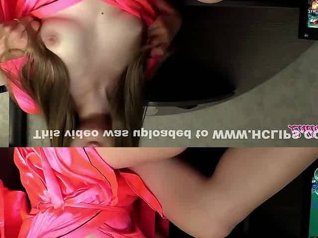 Stepsister Wont Let You Play On The Computer, Asks You To Put A Big Dick In Her Mouth