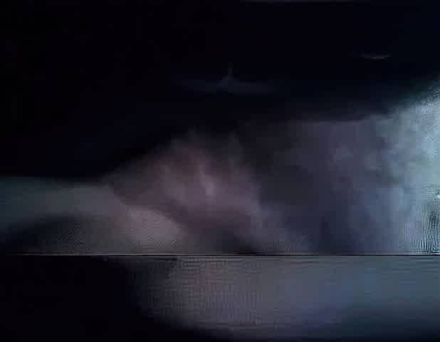 Hairy BBW Plays with Huge Black Dildo on Webcam