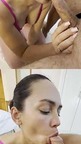 Deepthroat From Stepsister