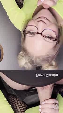 Getting banged by a stranger at a gloryhole