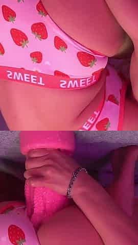 Fucking the Hentai Dildo All the Way in My Asshole