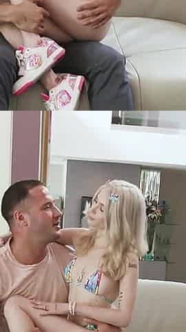 Taboo Hide and Seek - Petite Step Sister Tries to Seduce Step Bro