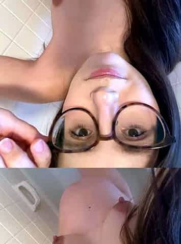 Real amateur teen plays with toys as she masturbates