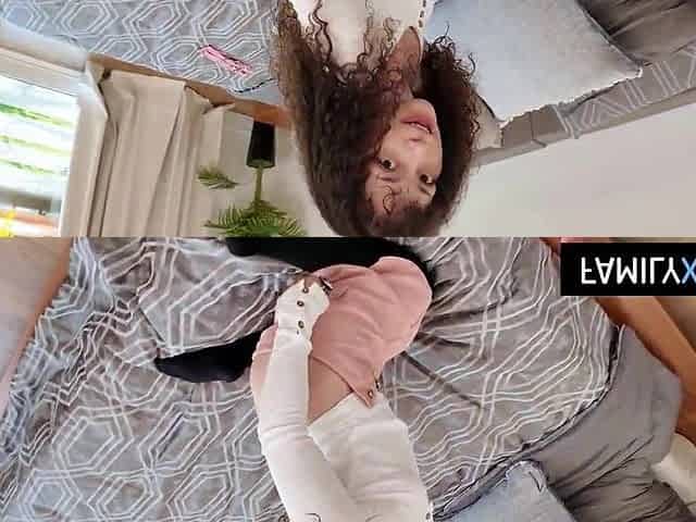 Lalin girl Stepdaughter Ask Stepdad to Bang Her Constricted Booty