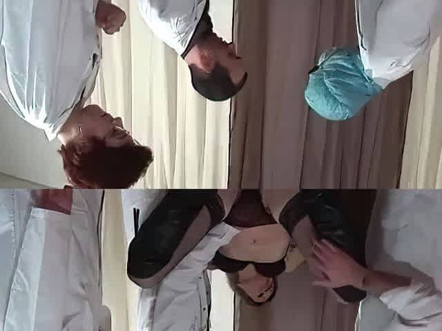 2 french matures fucked double teamed and fist screwed at the gyneco