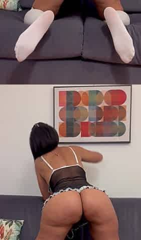 Black MILF Maid